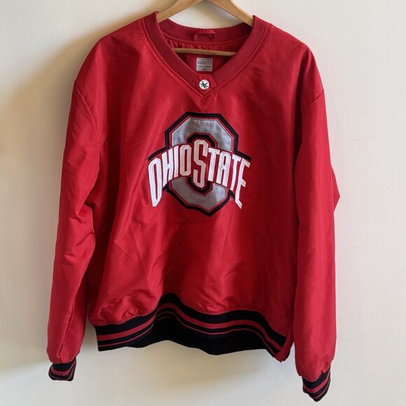 VTG Ohio State Buckeyes Varsity Authentic Apparel XXL NCAA Pullover Jacket Shirt - Picture 1 of 9